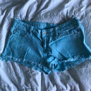 Turquoise Shorts